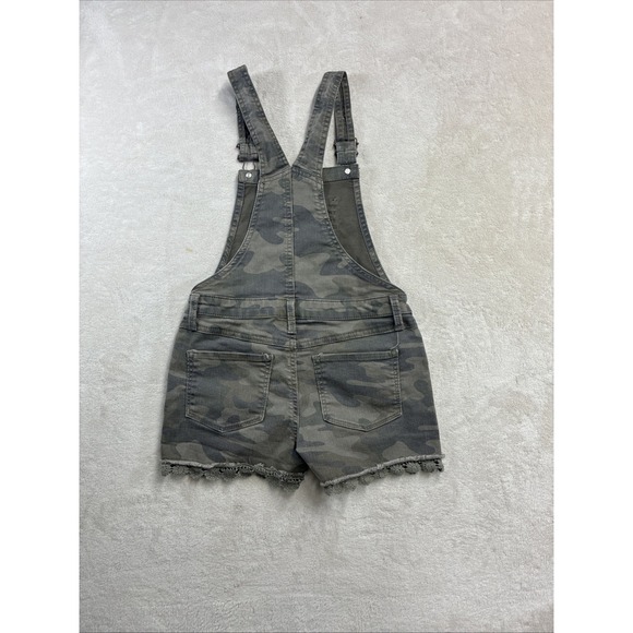 SO Camo Overall Cutoff Short Girls Size 10 - Picture 6 of 6